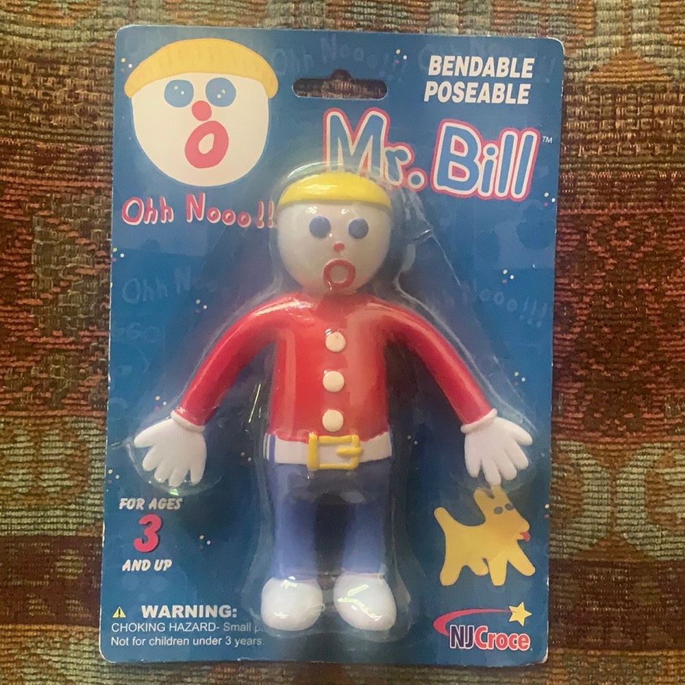 “Saturday Night Live” Mr.Bill Bendable Figure